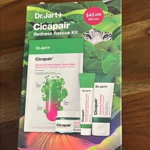 Dr.Jart+ Cicapair Soothing Mask Kit - Green and White
